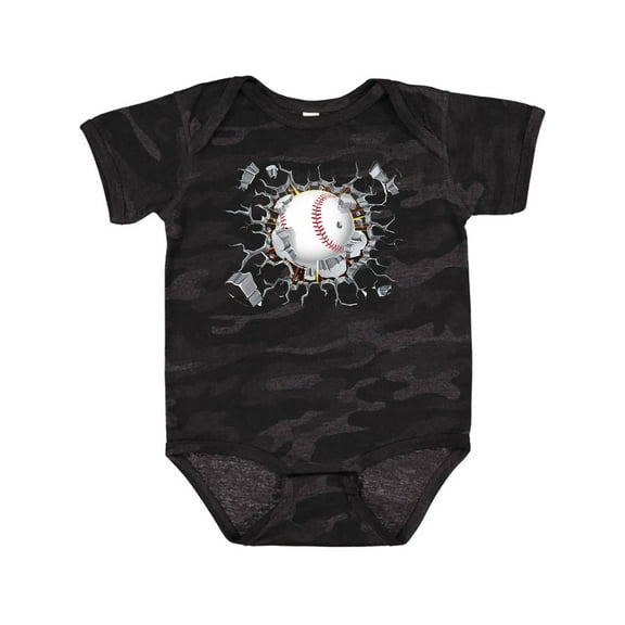Inktastic Baseball Breakthrough Boys or Girls Baby Bodysuit