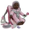 thumbnail image 4 of The New York Doll Collection African American Doll Travel Playset with 12 inch Soft Body Doll, 4 of 7
