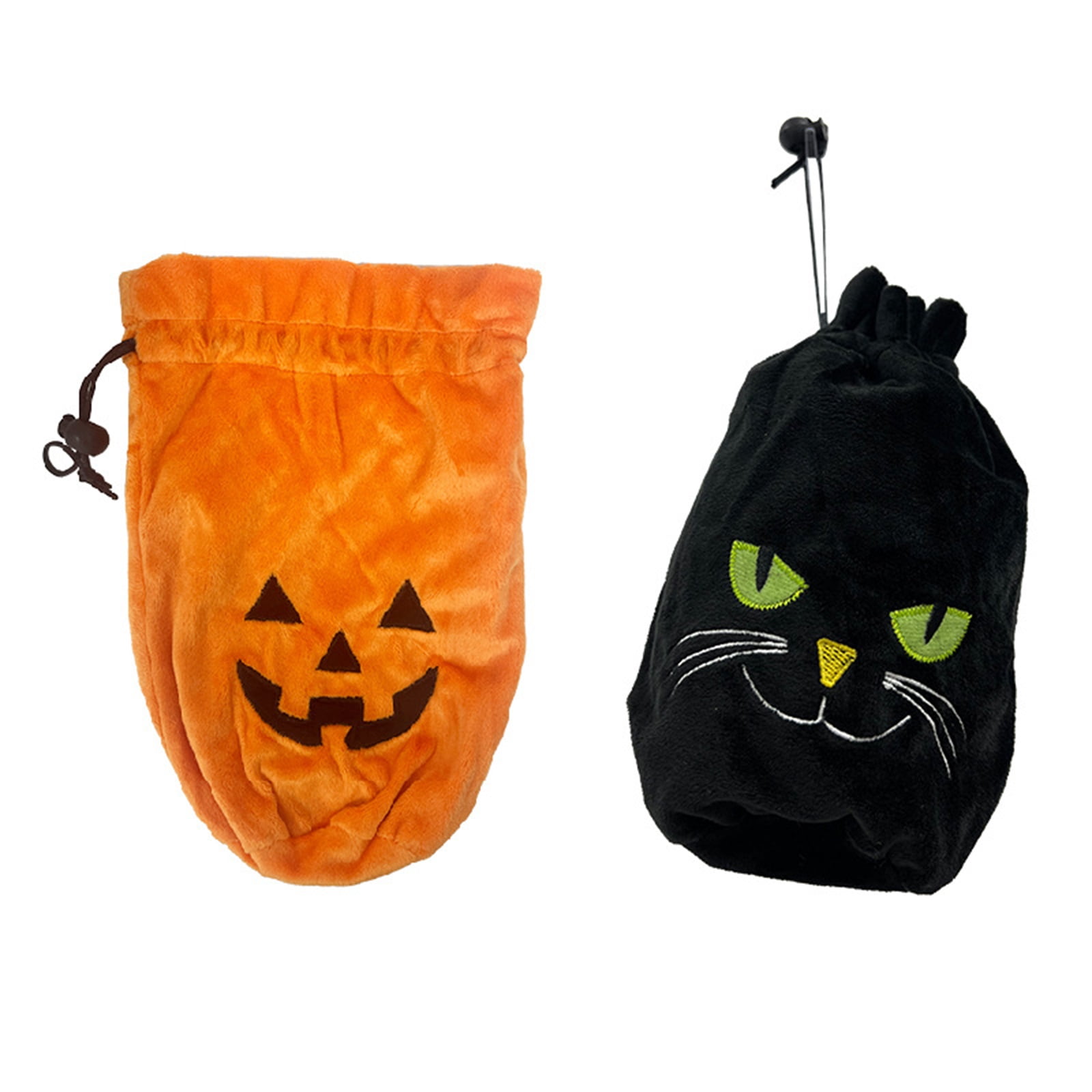 Spooky Halloween Candy Bags - 12 Pack Mixed Designs For Trick Or Treat Party Favors