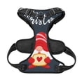 thumbnail image 5 of Lsque Cute Christmas Gnomes (2) Dog Harness, No-Pull Pet Harness with 2 Leash Clips, Adjustable Soft Padded Dog Vest with Easy Control Handle for Large Dogs-Medium, 5 of 9