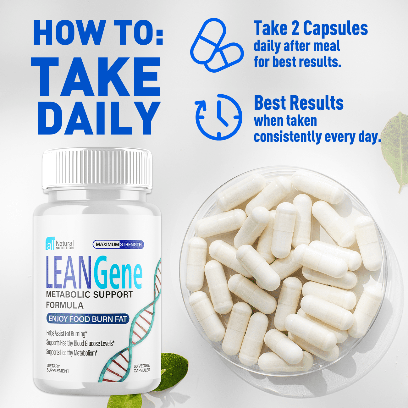 (3 Pack) Lean Gene - Keto Weight Loss Formula - Energy & Focus Boosting Dietary Supplements for Weight Management & Metabolism - Advanced Fat Burn Raspberry Ketones Pills - 180 Capsules