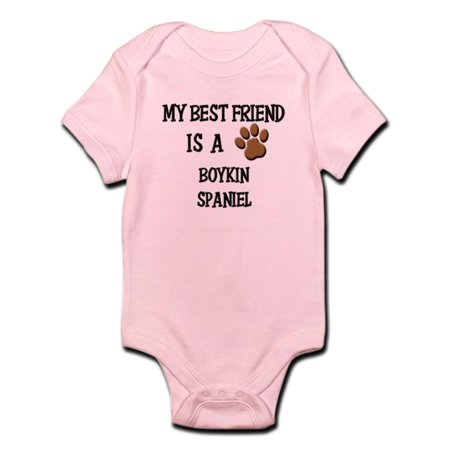 

CafePress - My Best Friend Is A BOYKIN SPANIEL Infant Bodysuit - Baby Light Bodysuit