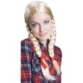 thumbnail image 2 of Dress Up America Blonde Pigtail Wig - Braided Wig for Woman - One Size Fits Most, 2 of 4