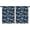 Blue White Butterfly, variant on Blackout Kids Curtains,Blue White Butterfly Pattern Childrens Insulated Curtains Set Of 2,Bedroom Essentials,Toddler Room Decor 42"x54"