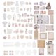 thumbnail image 1 of DIY Decorative Paper Stickers 10X6cm Vintage Crafting Supplies For Scrapbooks And Notebooks 1 Set For Creative Projects, 1 of 4