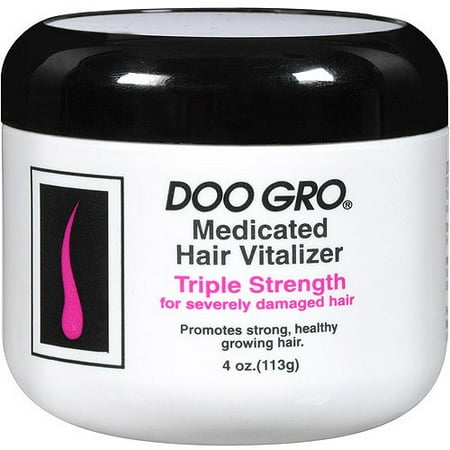 DOO GRO Hair Vitalizer Triple Strength for Severely Damaged Hair, 4 (Best Grease For Hair Growth)