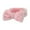Pink, variant on Soft Coral Spa Headband Water Absorbent Makeup Remover Hair Wrap For Women