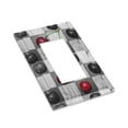 thumbnail image 3 of Kll Cherries Laid Wall Plate,Gloss Finish,Standard Size 1 - 5" X 3", Polycarbonate Thermoplastic,Electric Receptacle Plug Covers, 3 of 8