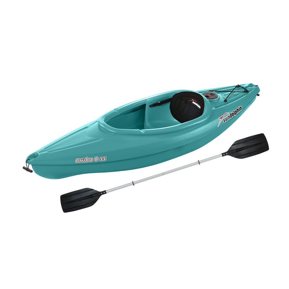 Sun Dolphin Aruba 8' Ss Sitin Recreational Kayak Jade, Paddle Included