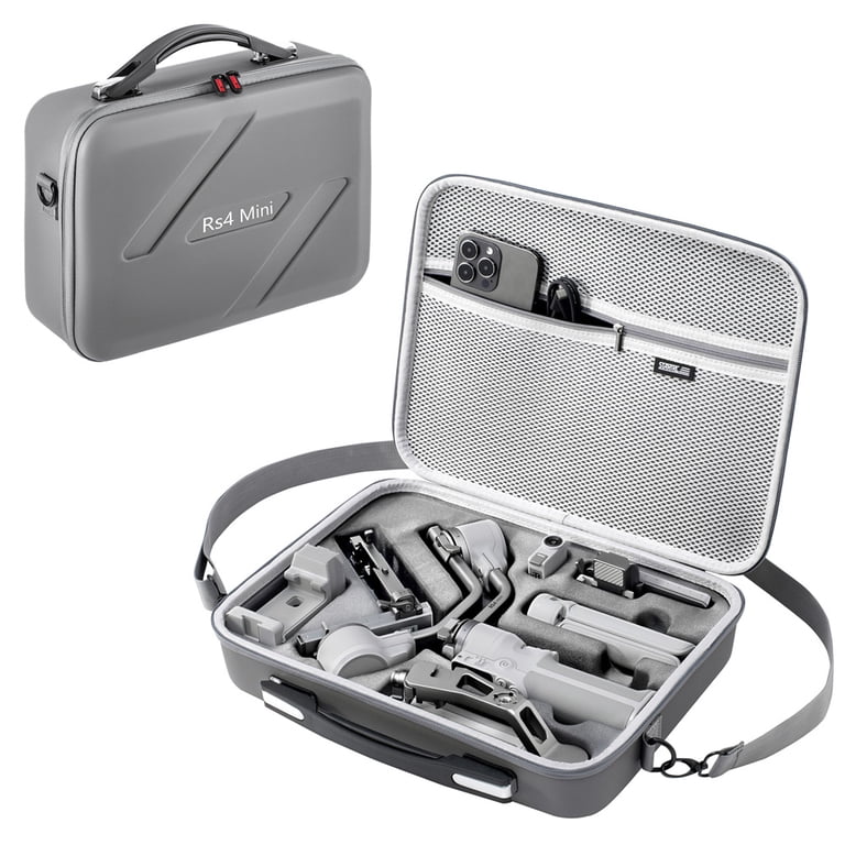 DJI RS 4 Mini コンボ　【ケース付き】 GAEKOL RS 4 Mini Carrying Case, Portable PU Leather Storage