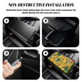 thumbnail image 5 of Uourmeti Elastic Polyester Car Arm Rest Cover with Waterproof Soft Pad, Anti Scratch Center Console Pad for Most Suvs and Trucks, Surfing Banana Center Console Box Pad, 5 of 6