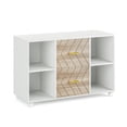 thumbnail image 3 of Demi Bonn 2-Drawer File Cabinet, Large Wood Rolling Filing Cabinet for Home Office, Printer Stand, for A4, Letter-Size Documents, Storage Cabinet for Home Office, White, 3 of 5
