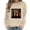 Khaki Sweatshirts, variant on Jsaierl Halloween Sweatshirts for Women Cute Witch Graphic Pullovers Vintage Classic Crewneck Long Sleeve Sweater Tops Halloween Party Supplies, Sizes S-2XL