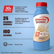 Premier Protein Shake, Vanilla, 30g Protein, 11.5 Fl Oz, 6 Ct