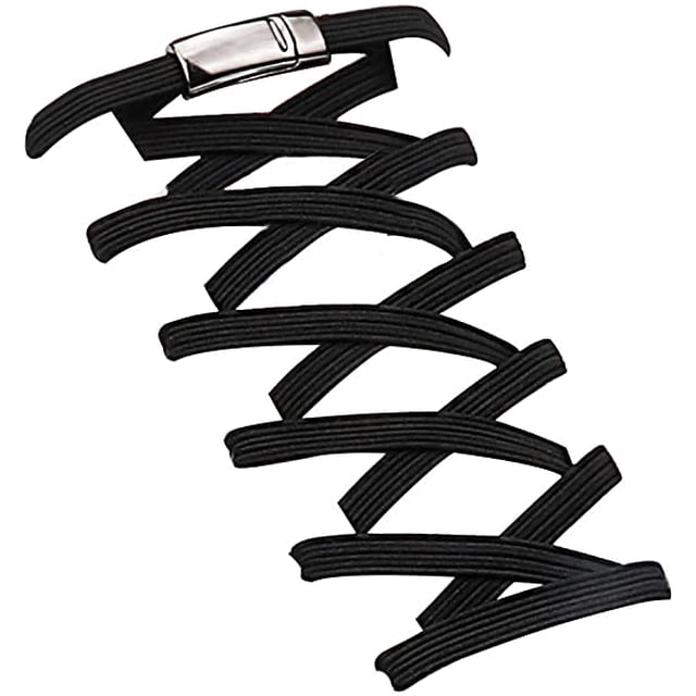Cordones elásticos sin atar, con cierre magnético para cordones de zapatos, talla única para todos los niños y adultos brillar Electrónica