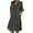 Black, variant on Clothing Women's Casual Dress,Solid V Pocket Dress Long Sleeve Button Loose Denim Casual Women Dress Neck Women's Casual Dress