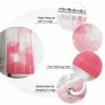 thumbnail image 7 of Shower Curtains Abstract Oil Painting Bath Curtain Pink Waterproof Bathroom Shower Curtain Set with Hooks Decoration 72 x 72 Inches, 7 of 7