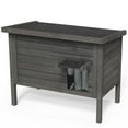 thumbnail image 5 of GDLF Outdoor Cat House Feral 100% Insulated Foam Weatherproof Solid Wood, Large, 5 of 9
