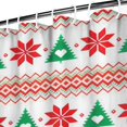 thumbnail image 3 of Shower Curtain for Bathroom Funny Christmas Bathroom Curtain Durable Modern Bath Curtain Hooks Included,72x72Inch, 3 of 5