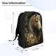 thumbnail image 4 of Fotbe Palatial Gold Pattern Horse Mochila de Viaje para Laptop, Mochila Ejecutiva Delgada y Resistente 15.6", 4 of 8