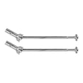 thumbnail image 4 of RC Steel Drive Shaft, RC CVD Driveshaft Easy Installation 2Pcs Sturdy Steel Large Angle  For Replacement Silver,Black, 4 of 8