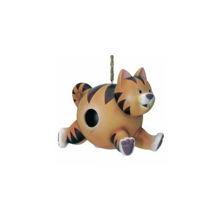 Cat Birdhouse - Spoontiques 10245S Decorative Cat Birdhouse