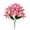 Hot Pink, variant on Tuscom Artificial Lily Flower White Realistic Fake Stem 14 Inch for Home Wedding Vase Decor Outdoor Maintenance Free