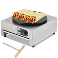 thumbnail image 1 of Máquina Eléctrica Comercial para Crepes de 16 Pulgadas con Placa Antiadherente 3400W Control de Temperatura Ajustable en Acero Inoxidable y Hierro Fundido con Cajón Ideal para Panqueques y Desayunos, 1 of 6