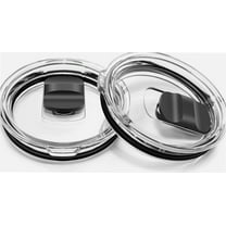 30 oz Tumbler Lid, Replacement Lids Compatible for YETI 30 oz Tumbler, 14 oz Mug and 35 oz Straw Mug, 2 Pack Travel Spill Proof Cup Lids Covers with Magnetic Slider Switch, BPA Free