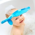 thumbnail image 2 of Casewin Baby Shower Cap Bathing Cap - 3 Pcs Soft Adjustable Visor Hat Safe Shampoo Shower Bathing Protection Bath Cap for Toddler, Baby, Kids, Children (Bule+Yellow+Pink), 2 of 6