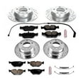 thumbnail image 3 of PowerStop Front and Rear Z23 Evolution Sport Carbon-Fiber Ceramic Brake Pad and Drilled & Slotted Rotor Kit Fits: BMW Select Models K591, 3 of 10
