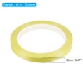 thumbnail image 2 of Uxcell 1/2" x 72 Yards Whiteboard Tape 3 Pack PET Dry Erase Tape Light Yellow, 2 of 6