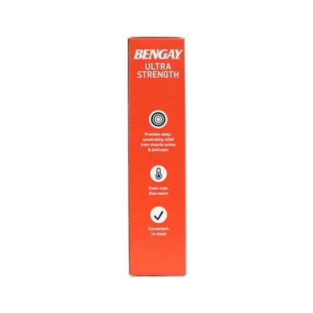 5 Pack - Bengay Ultra Strength, Pain Relieving Patch, Large Size, 4 Count Each