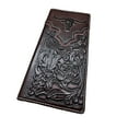 thumbnail image 6 of Floral Long Wallet Embossed Longhorn Floral Accent, 6 of 11