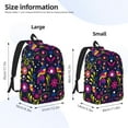thumbnail image 3 of Yiaed Colorful Mexican Print Backpack, Premium Laptop Backpack, Travel Backpack for Women, Lightweight Backpacks, Comfortable Back Pack-Medium, 3 of 5