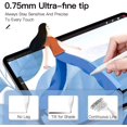 thumbnail image 4 of Replacement Tips for Apple Pencil 2nd 1st Generation iPad Pro Pencil, 0.75mm Upgraded No Wear Out Fine Point, 4 of 5