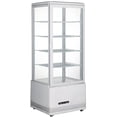 thumbnail image 3 of Commercial Glass Refrigerated Cake Display Case Beverage Cake Refrigerated Showcase with Automatic Defrost 110V, 3 of 11