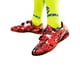 Daeful Enfants Baskets Confort Chaussures de Football Running Low Top Respirant Crampons de Football Rouge (TF Crampons) – image 3 sur 6