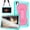 Green/Pink, variant on Fesign Case for DIALN X8 Ultra Tablet 8 Inch/Maxsip Telecom X8 Ultra Case Hybrid Shockproof Case Built in Kickstand for DIALN X8 Ultra/Maxsip Telecom X8 Ultra 8 Inch Tablets (Black/Black)