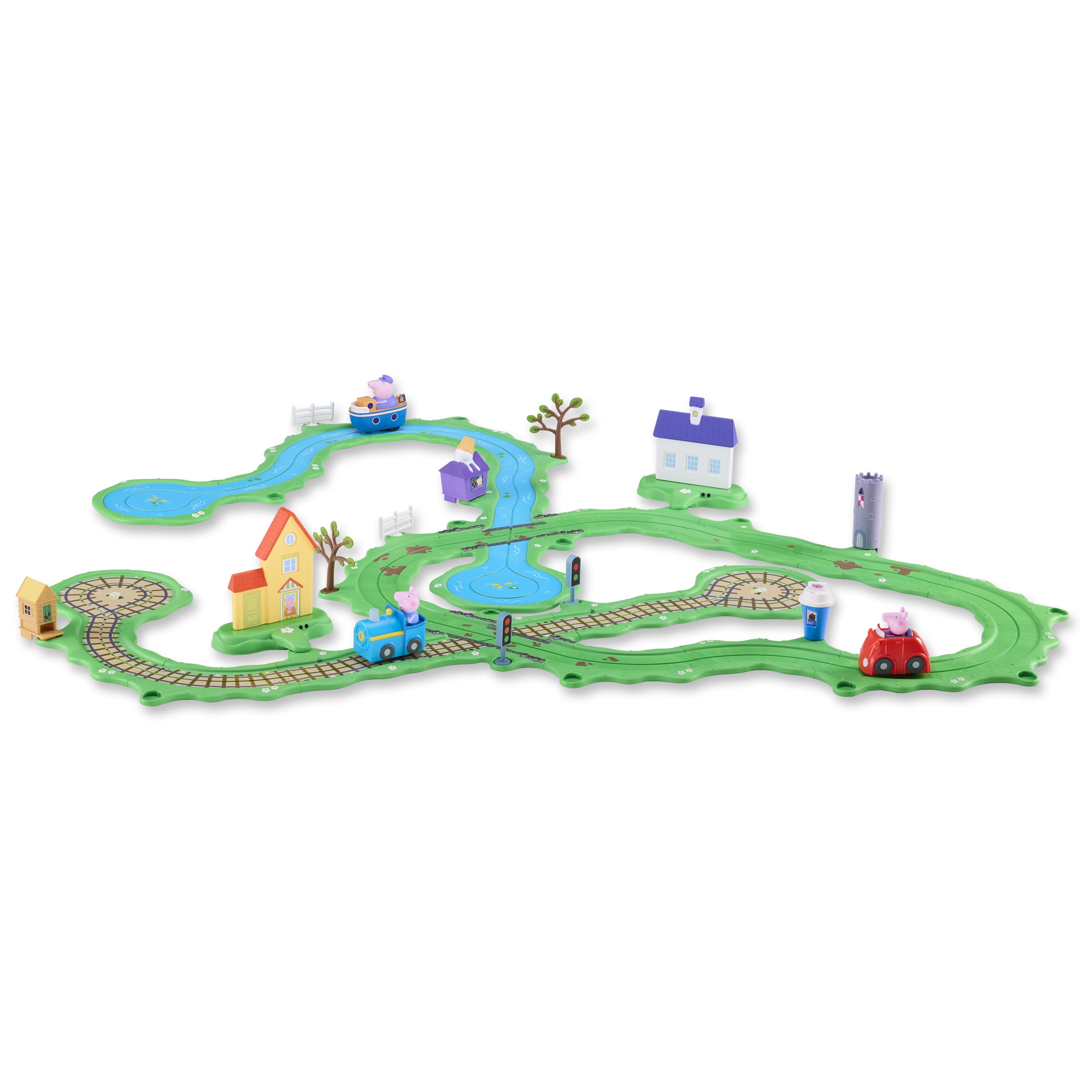 Peppa Pig Whizz-Around Peppa's Great Big World Set
