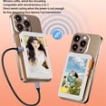 thumbnail image 2 of Inteprter Selfie magnético para teléfono celular con IA trasera y brillo ajustable, especial para ver lo que está pasando, para vlogs de Electrónica blanco x40G-clip-sonic, 2 of 6