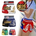 Unisex Boxing Shorts For Mma Muay Thai Training Trunks Fitness Shorts