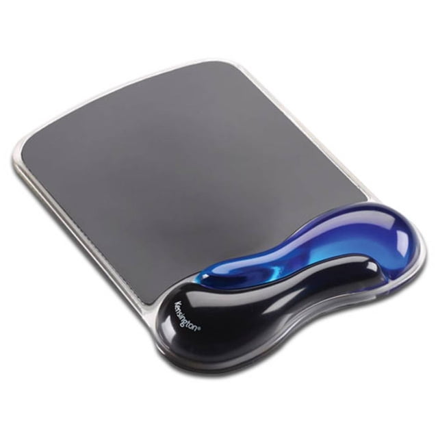 Mouse Pad Kensington P5115 con reposamuñecas, Color Azul/Negro. Kensington P5115