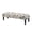 Terrazzo Speckle, variant on Psesaysky Rectangular Long Bench Slipcover with Geometric Floral Theme , Stain Resistant Polyester Spandex Fabric for Dining and Bedroom Home Use