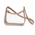 thumbnail image 2 of Stadium Approved Clear Crossbody Bag for Women, Waterproof PVC Transparent Shoulder Purse Lightweight Tote for Concert Sports Travel Beach, 2 of 6