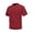 Red, variant on Caqnni Polo Shirts for Men Gym Shirt Fashion Golf Tops Short Sleeve Button Down Athletic Lightweight Tee(Black,S)