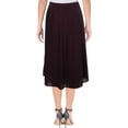 thumbnail image 2 of Eileen Fisher Womens Pleated Midi Skirt, Purple, 12P, 2 of 2