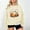 Beige, variant on Women's Halloween Sweatshirt Cute Ghost Graphic Pullover Tops Funny Novelty Pumpkin Print Crewneck Sweatshirts