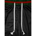 thumbnail image 3 of Ma Croix Mens Athletic Three-Tone Basketball Active Mesh Shorts, 3 of 6