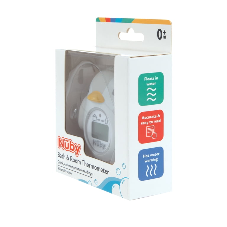 Nuby Floating Penguin Bath & Room Digital Thermometer photo 8